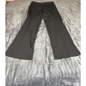 Theory Black Dress Pants Size 8‎ Wide Leg Career Office Professional Women